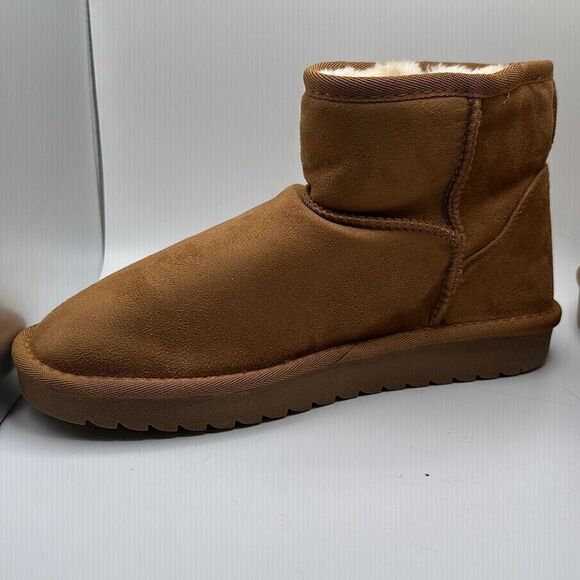 CUSHIONAIRE Women’s Cozy Boot 8.5 CHESTNUT - Picture 7 of 7